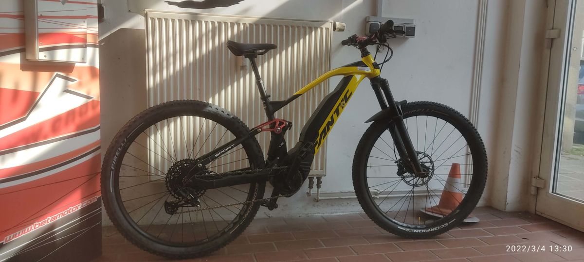 Fantic Xtf Sport S Gelb Brose Nm E Bike Fully E Mtb Trail All